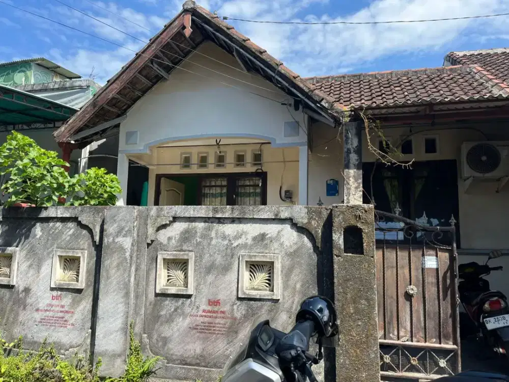 DIJUAL 1 BIDANG TANAH TOTAL LUAS 70 M² DENGAN BANGUNAN - BADUNG