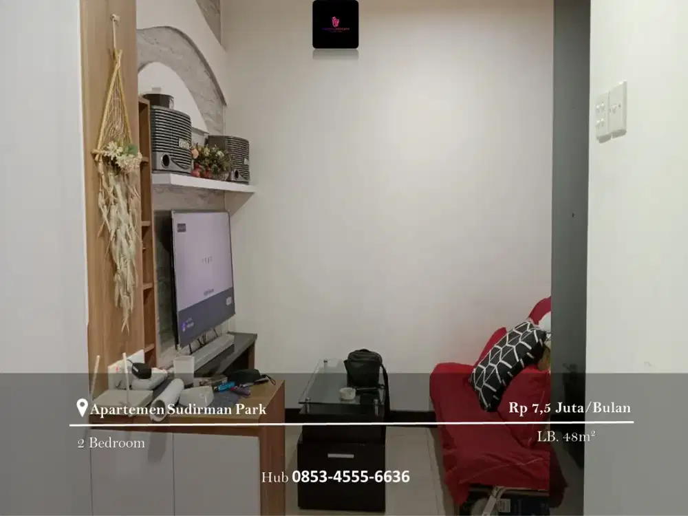 Disewakan Apartement Sudirman Park High Floor 2BR FF