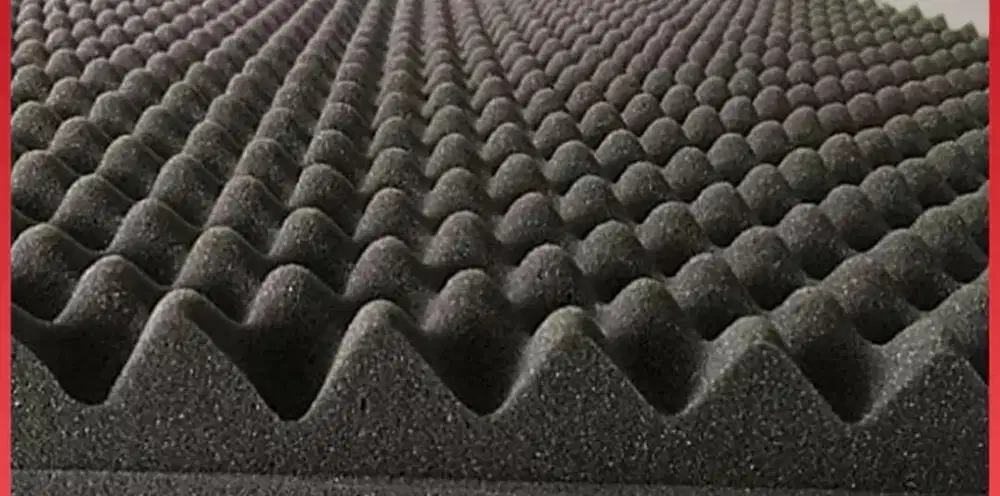 Busa peredam suara motif telur 7x1 meter