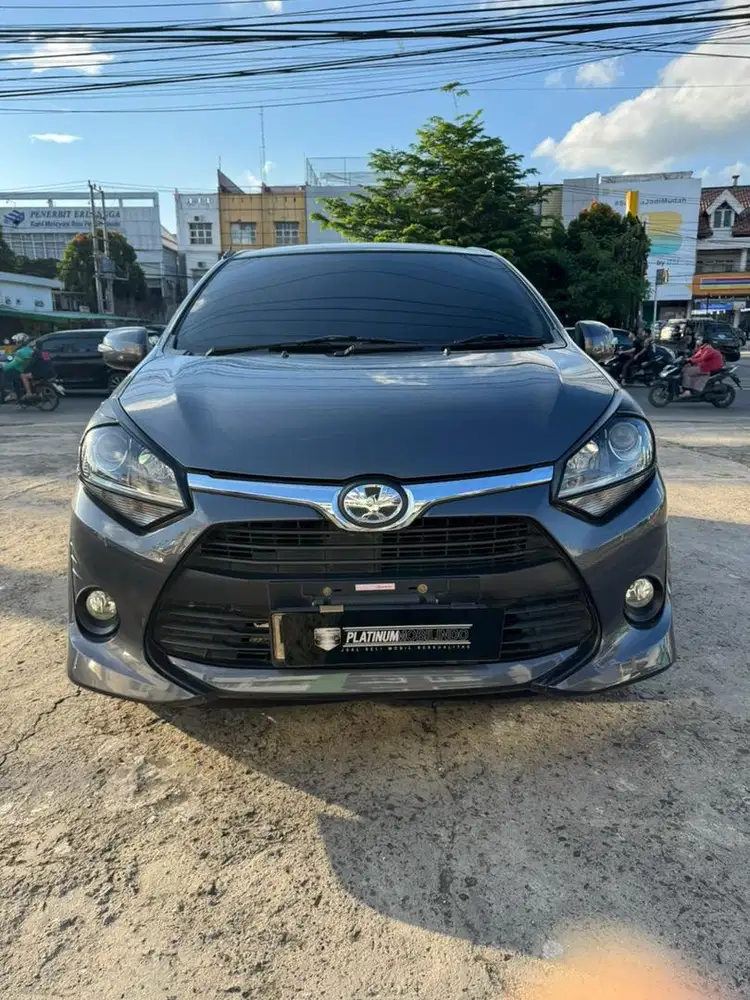Toyota agya 2017 tipe G 1.0 M/T odo 66rb