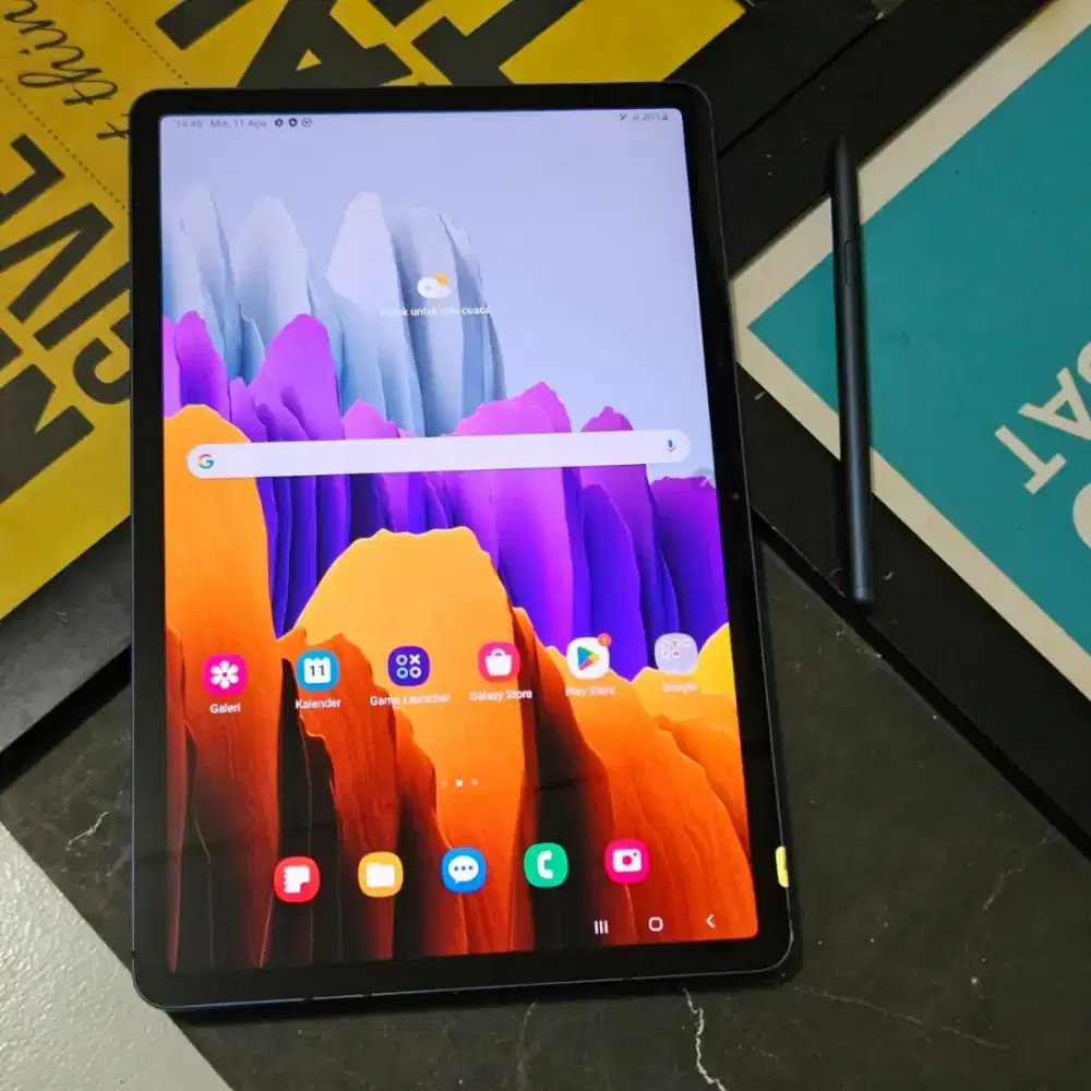 SAMSUNG GALAXY TAB S7 6/128 GB RESMI EX SEIN MULUS