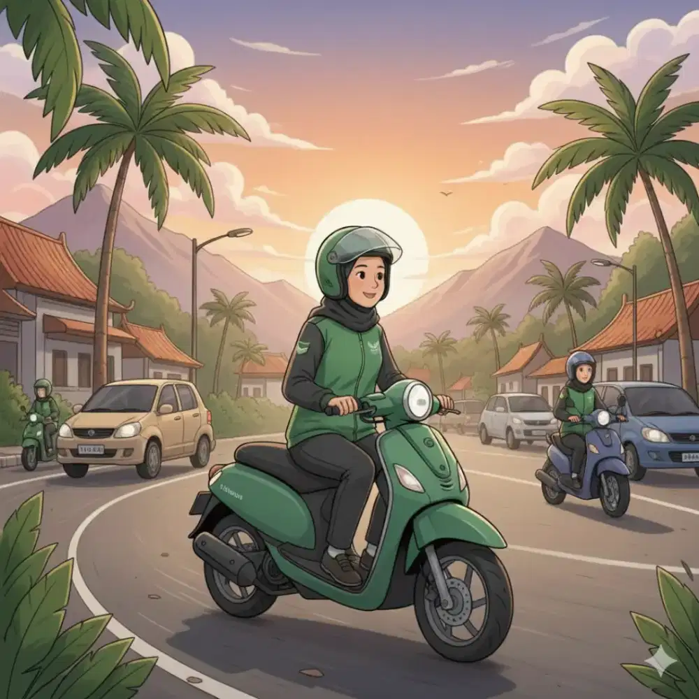 Cari Driver Ojek Wanita