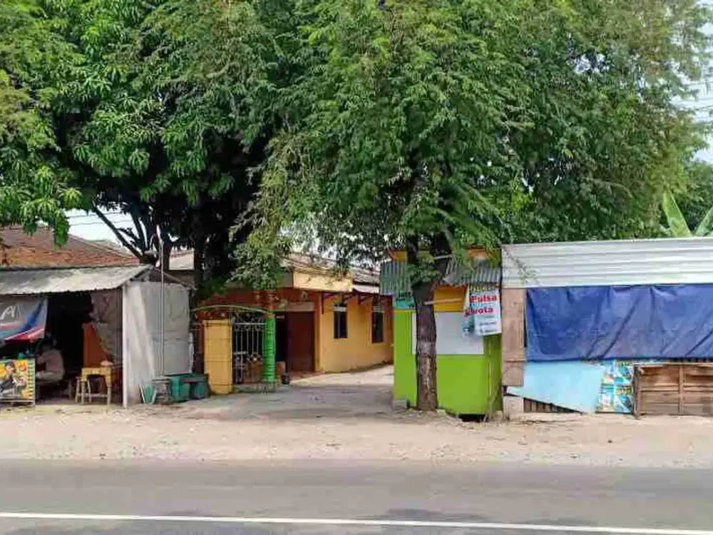 rumah dan kos pinggir jalan raya dekat tol sragen area gudang dan kantor