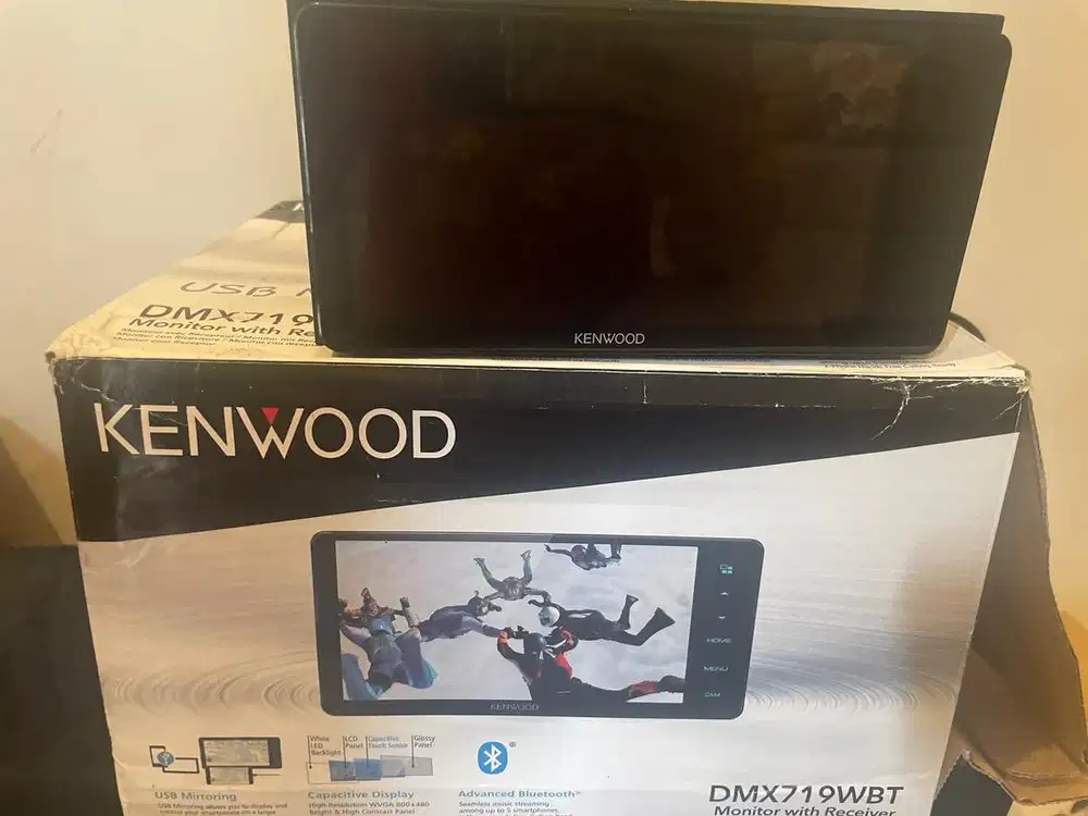 Dijual head unit kenwood dmx 719 wbt
