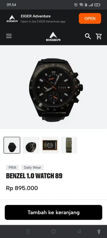 Jam tangan Eiger Benzel 1.0