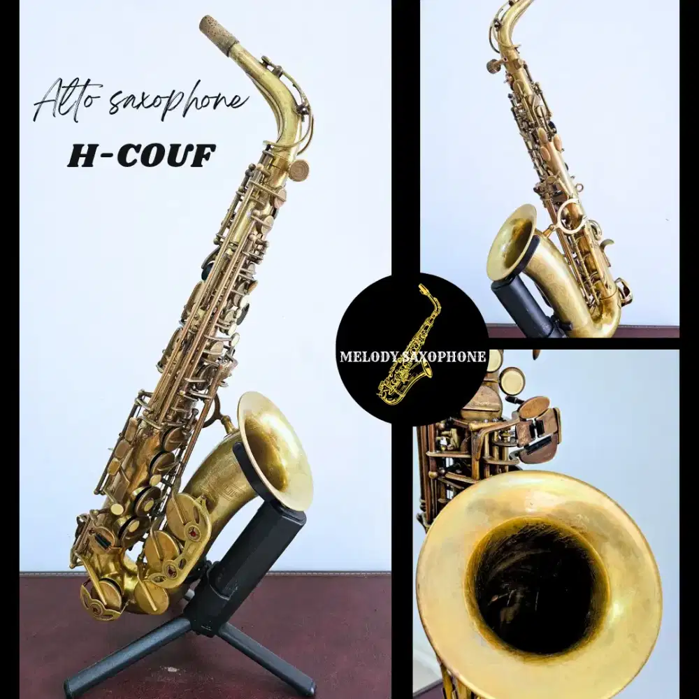 Saxophone H-COUF alto gold
