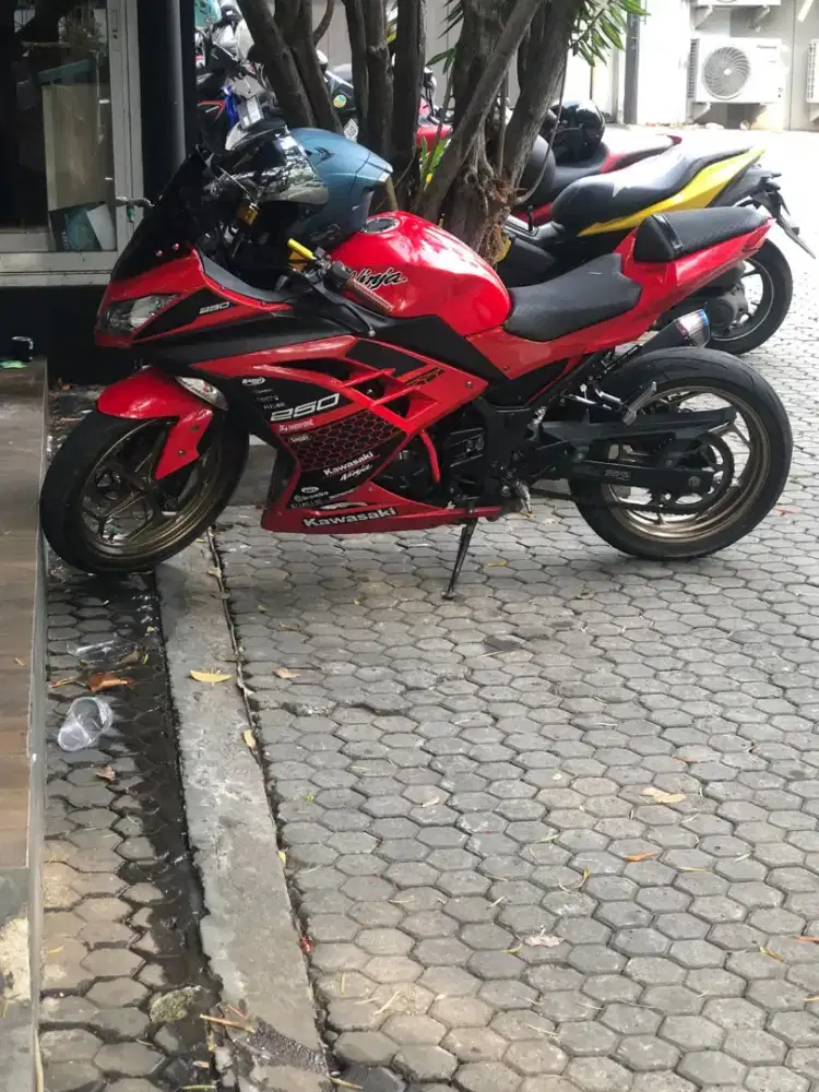 Kawasaki Ninja 250 Fi Merah