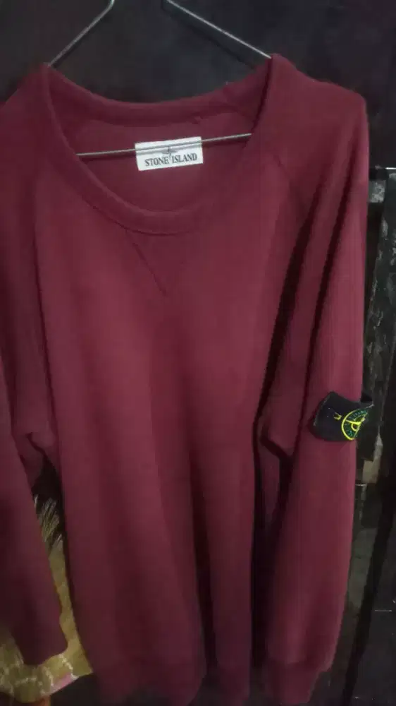 Crew neck stone island original size M/L