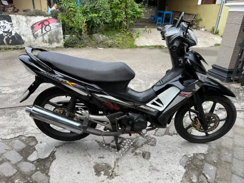Supra 125 double cakram THN 2013 plat AB Kulon Progo