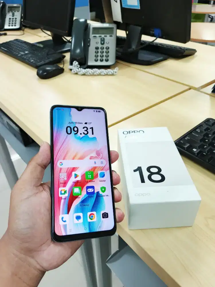 OPPO A18 RAM 4+4/128 Fullset