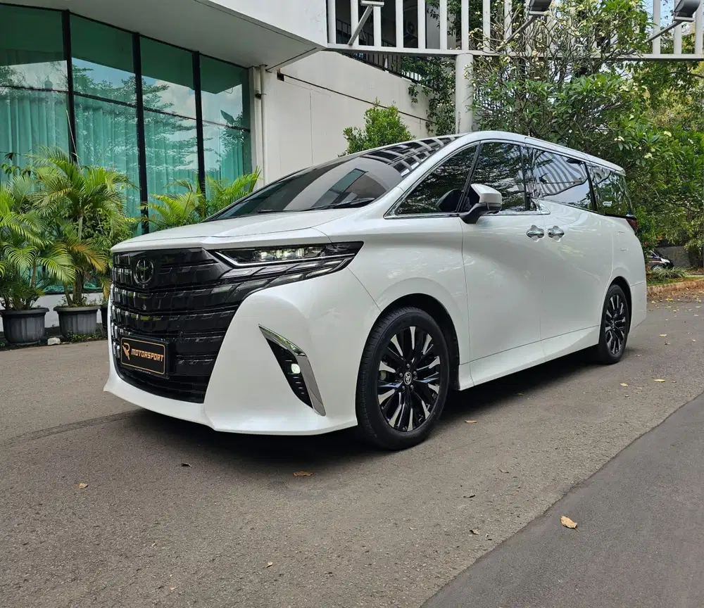 (TDP: 100JT) Toyota Alphard 2024 Bensin 2.5 G CVT low km