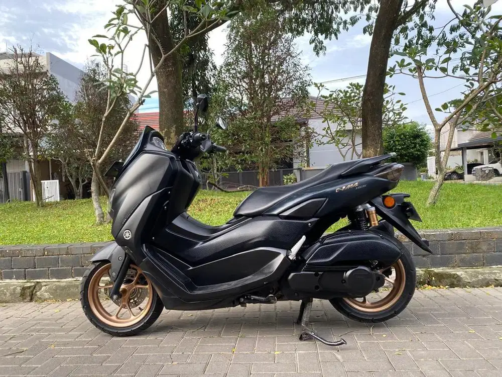 Yamaha All New Nmax 155 cc, Keyless Connected 2022, hitam, istimewa