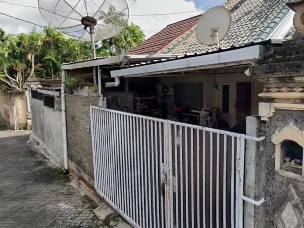 DIJUAL 1 BIDANG TANAH DENGAN BANGUNAN TOTAL LUAS 100 M² - BADUNG