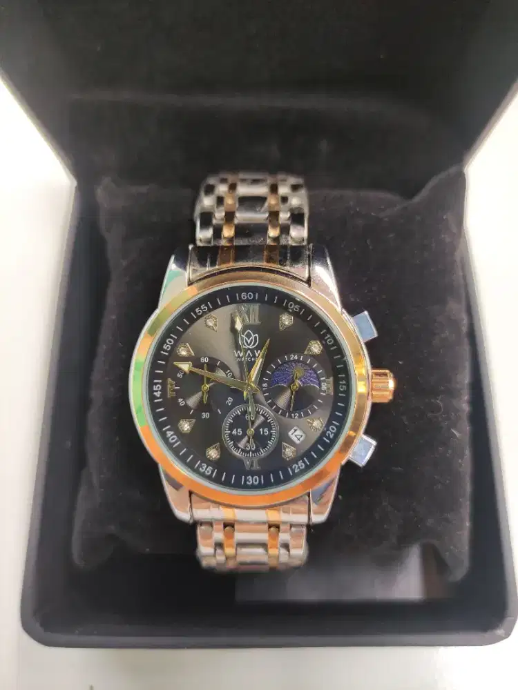 Jam tangan WAW Watches Stainless Steel Crono