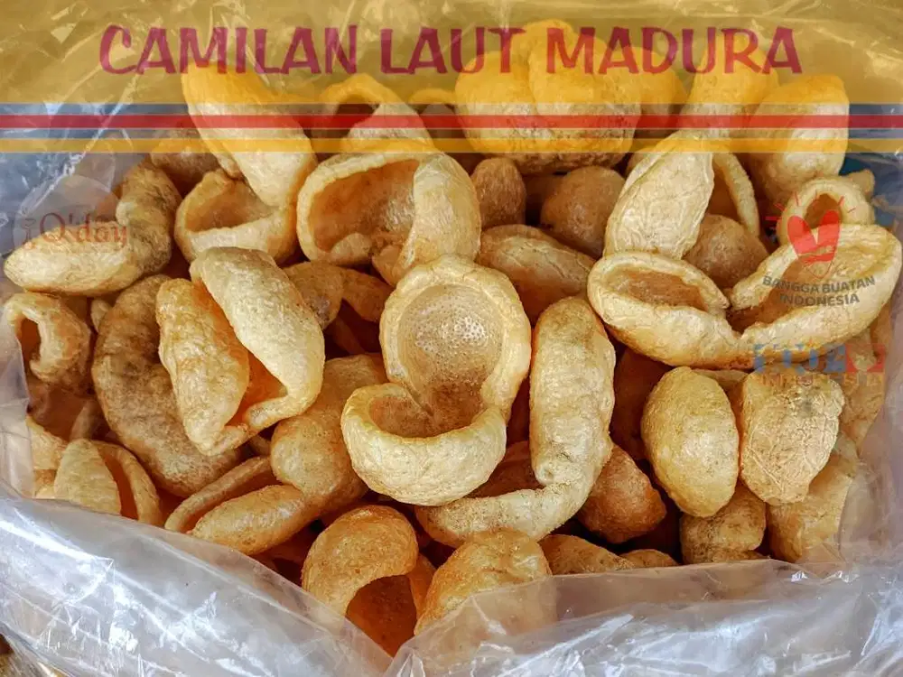 Terung Laut Haisom Camilan Laut Madura Renyah Gurih Alami Asli