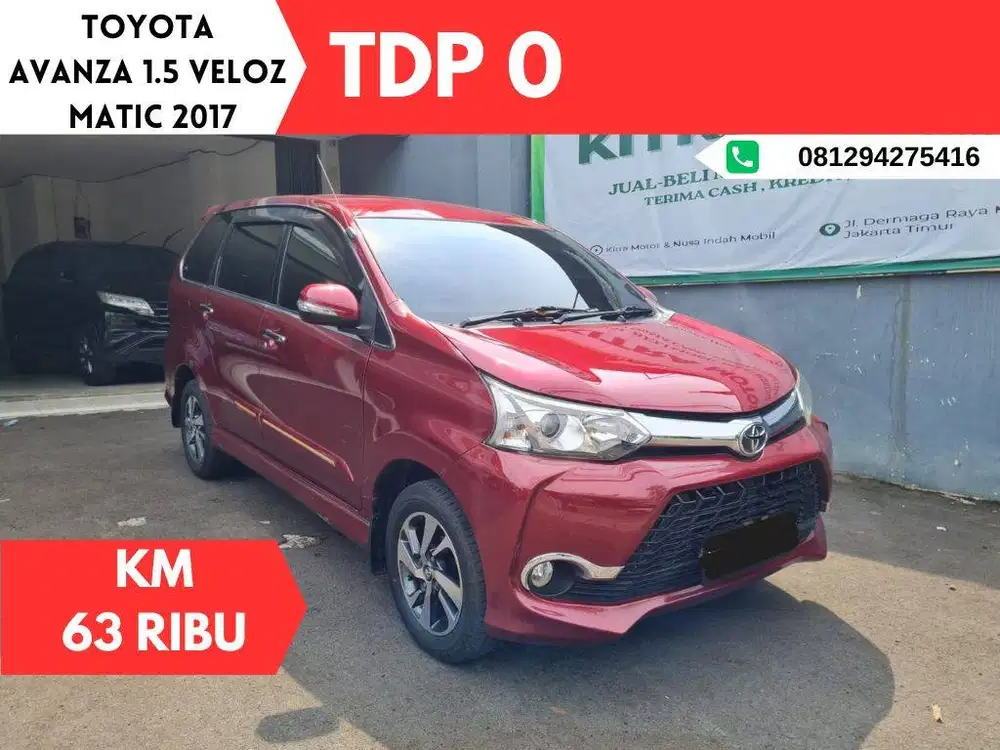FREE 2X CICILAN Toyota Avanza Veloz MATIC 2017