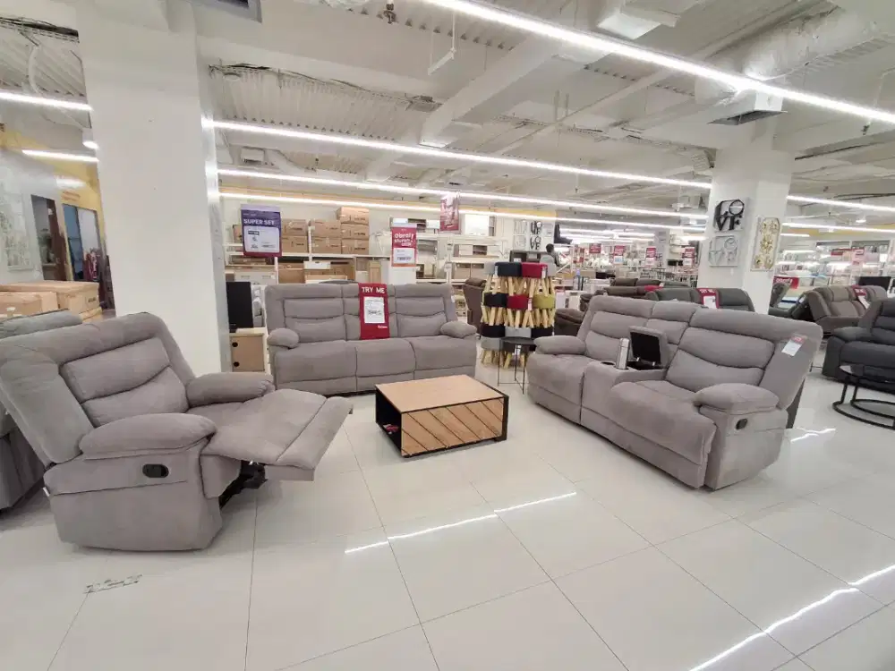 PROMO SOFA SET RECLINER