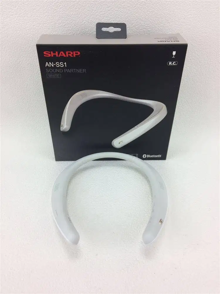 Sharp Shoulder Neck Speaker Aquos Sound Partner AN-SS1 White Ori 100%