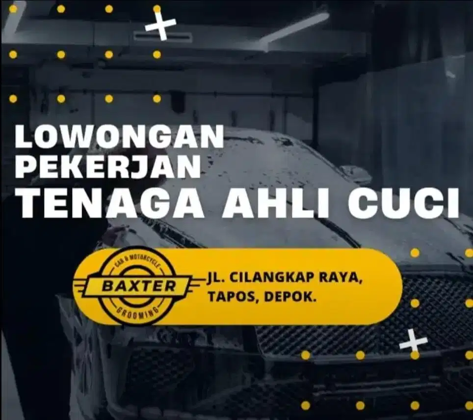 Lowongan karyawan cuci
