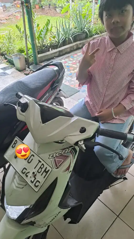 Beat pjk ON B DKI full ORI mesin gres sehat siap gas jln jauh gesit