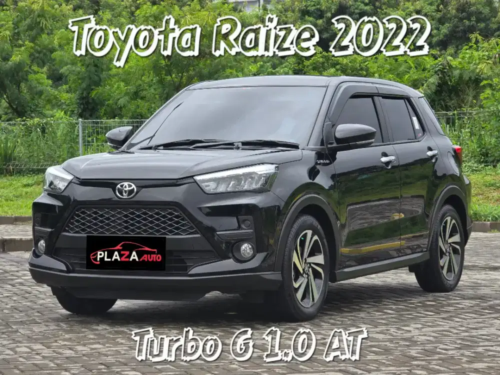 Toyota Raize 2022
Turbo G 1.0 Automatic (TDP 5 juta) Pajak Des 2026