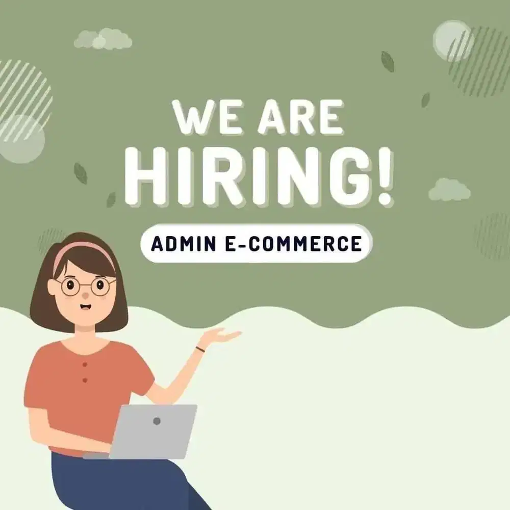Dicari Admin e-Commerce