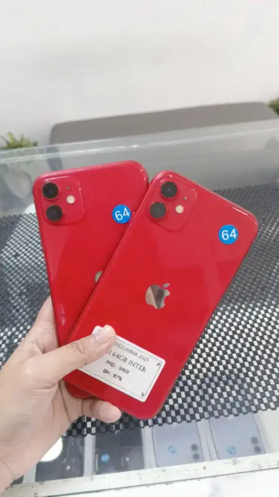 DIJUAL HP IPHONE 11 BASIC KREDIT & TUKER TAMBAH