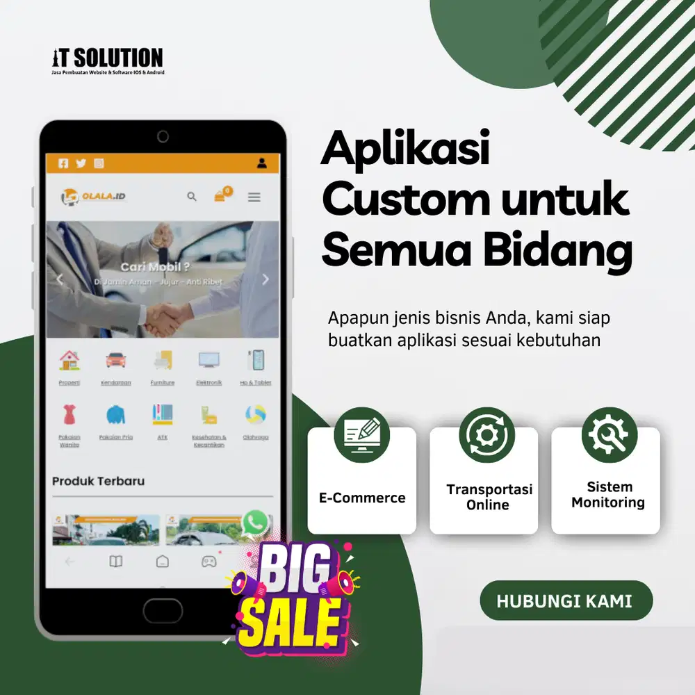 Jasa Pembuatan Aplikasi Custom Untuk Semua Bidang Usaha Anda