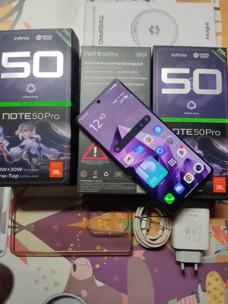 Infinix Note 50 Pro 8/256 Fullset Orian