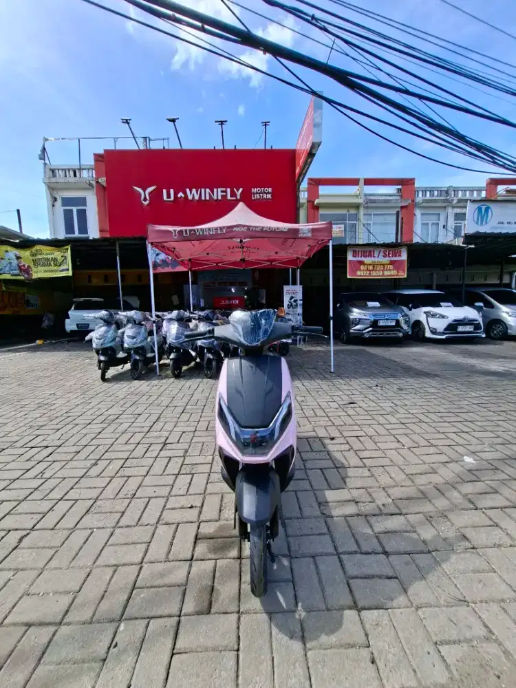 Dijual sepeda listrik U^winfly D66a sudah support app bluetoot