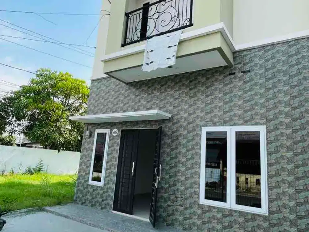 Rumah tanah Besar 246m bisa buka usaha pinggir aspal