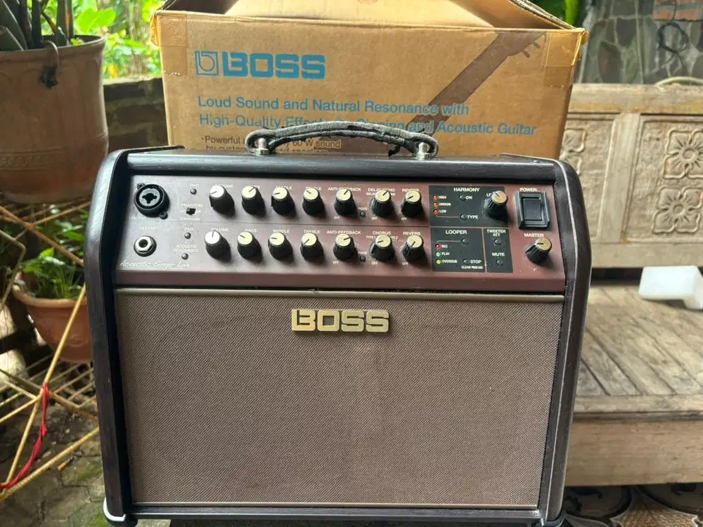 Boss accoustic singer live AMPLI GITAR