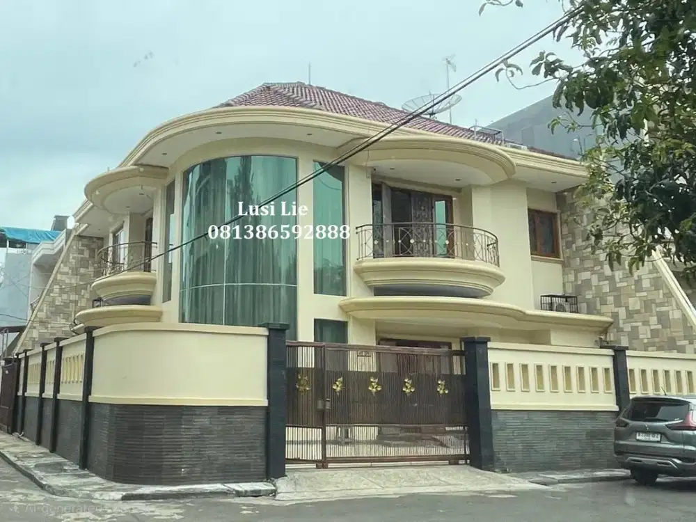 Rumah Muara Karang luas 15x18 m Hoek, Furnished rapi bagus