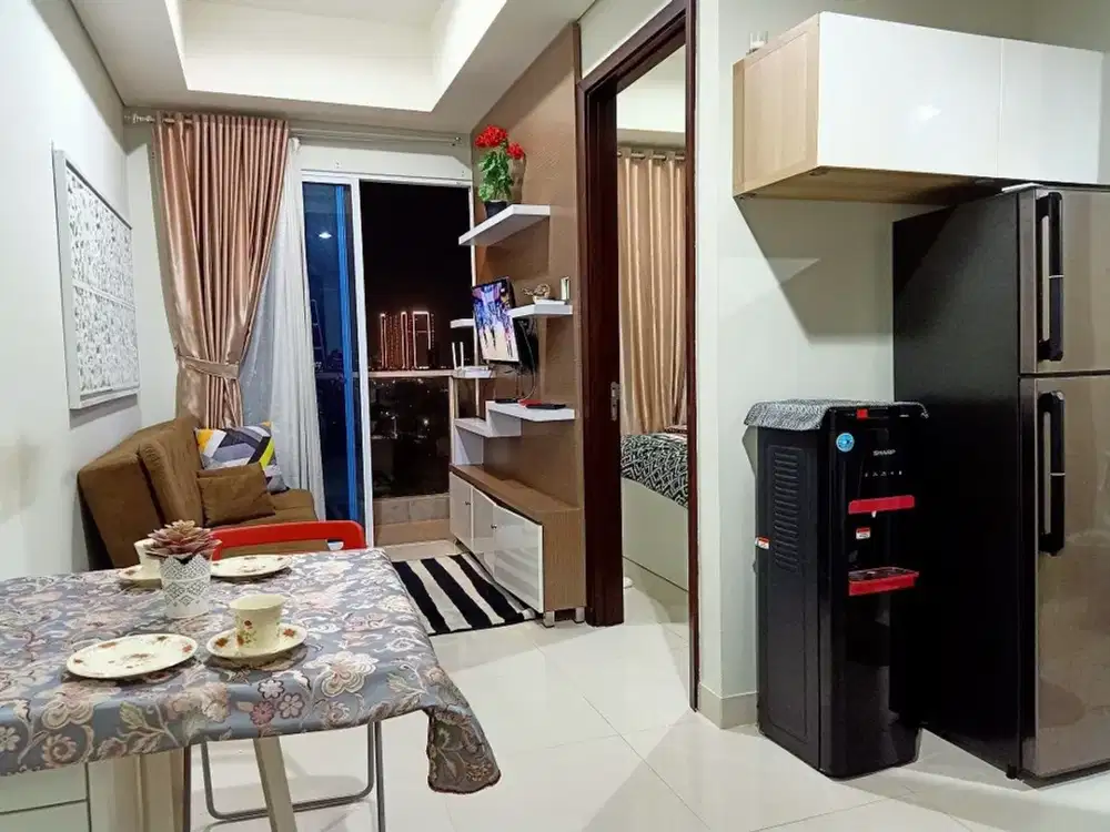 Disewakan Murah Puri Mansion Apt Siap Huni Type 1BR Uk.37m2