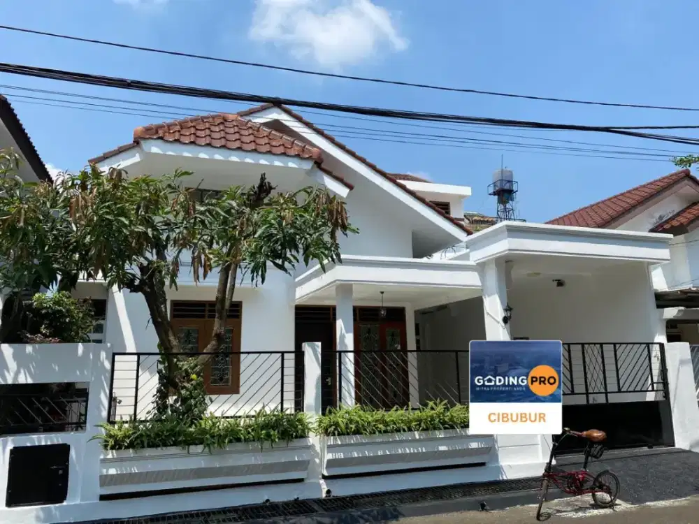 Sewakan rumah cantik siap huni 60 jt nego . Bukit Permai Cibubur.