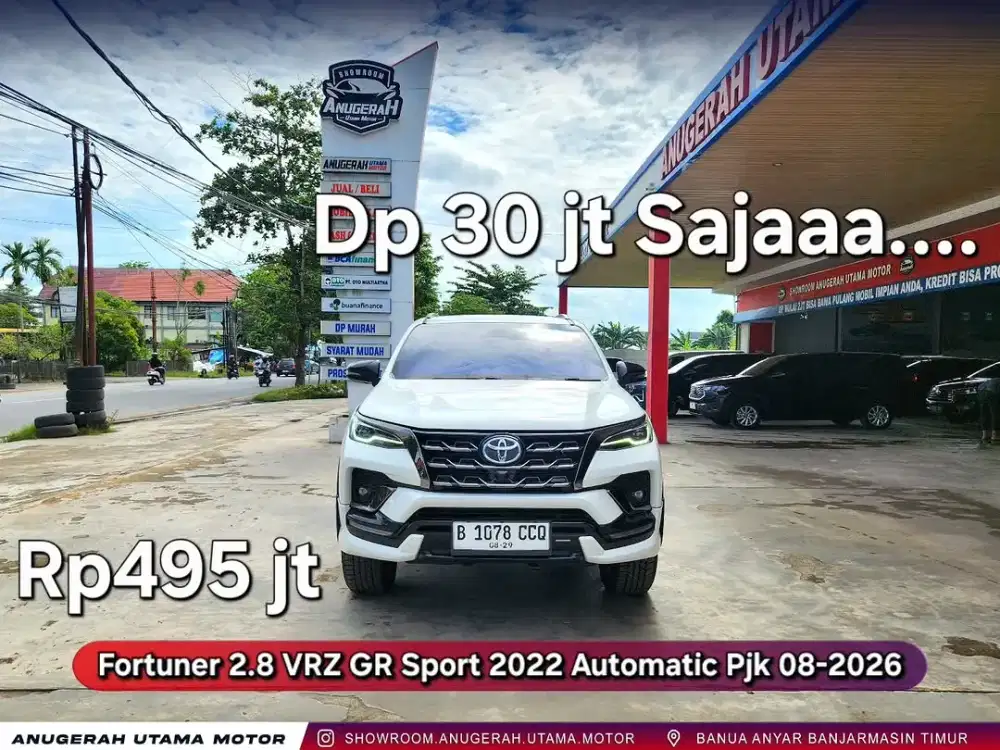 Dp30jt Fortuner 2.8 GR Sport 2022 Automatic Pjk08-2026