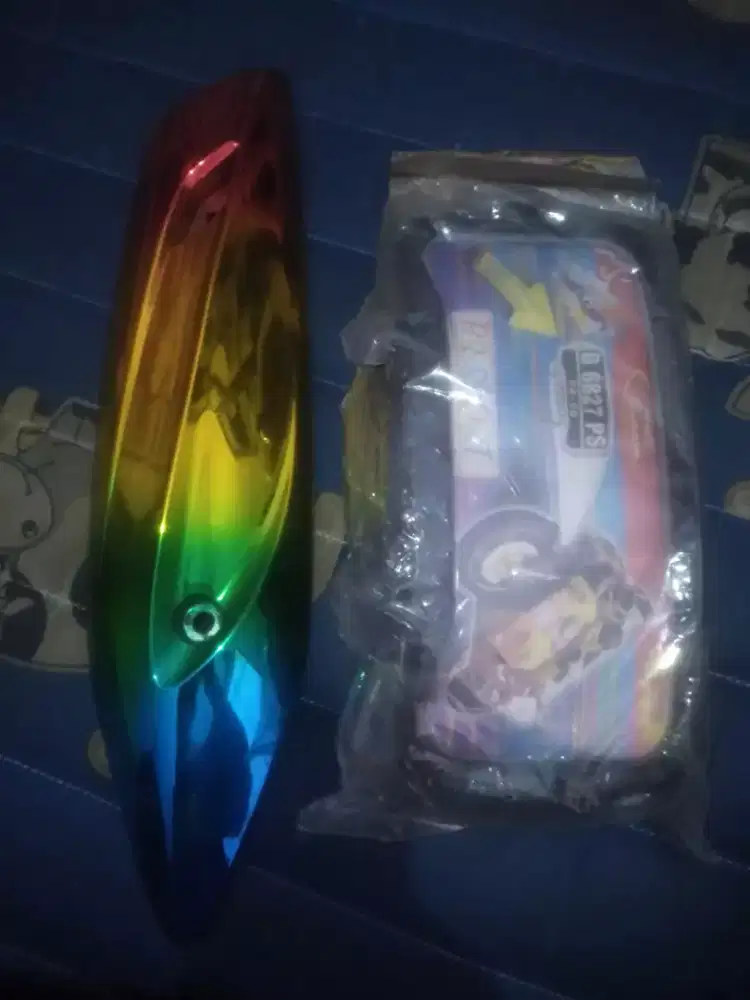 Cover BG sama cover knalpot pelangi