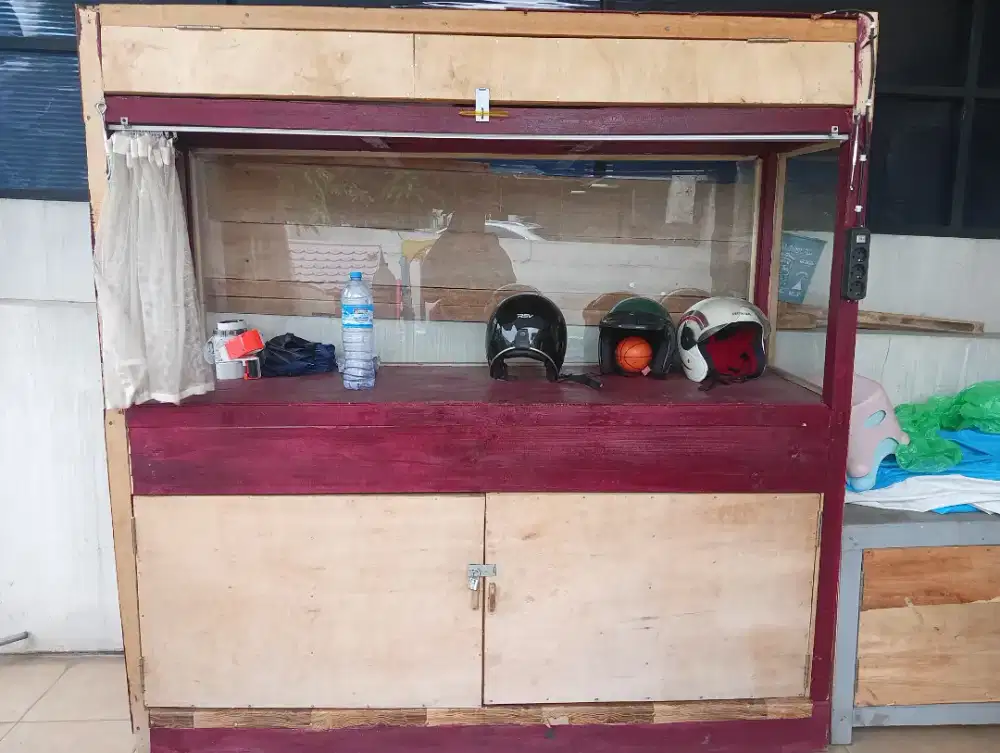 Gerobak Etalase Booth Jualan