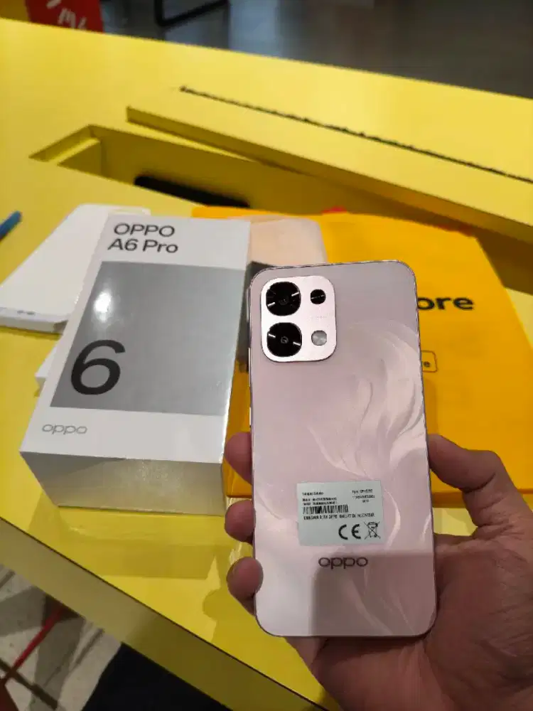 OPPO A6 Pro 8/256 cash back hingga 300rb