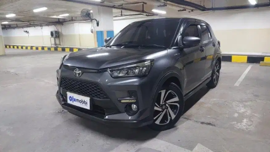 TDP 10JT - Toyota Raize 1.0 G One Tone Bensin-AT 2021 Abu