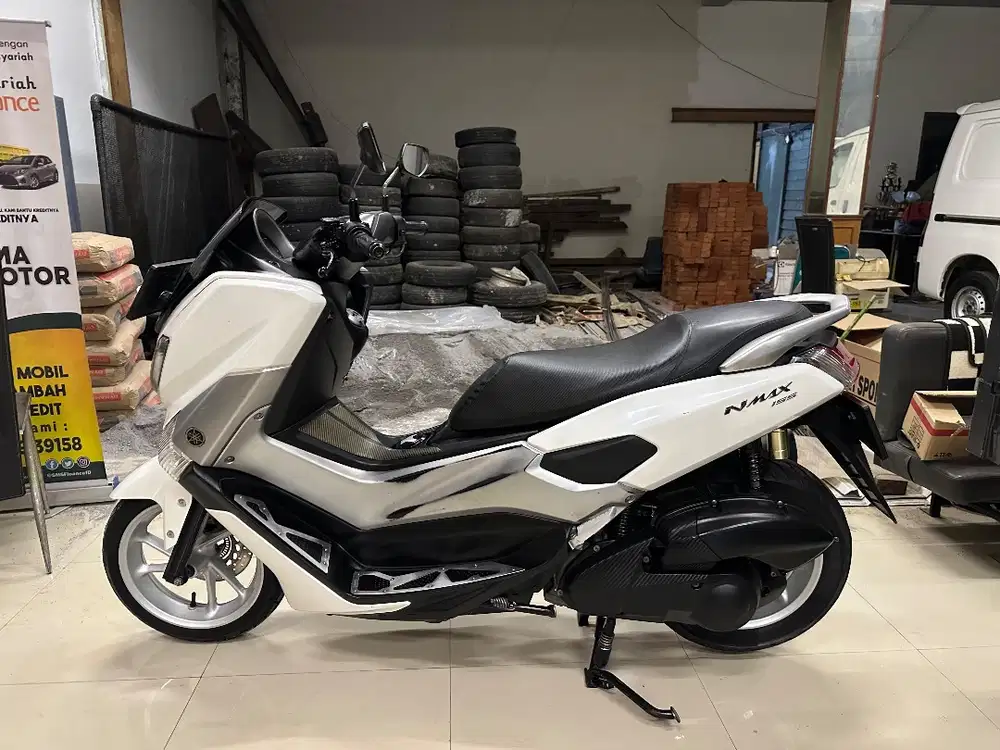 NMAX 2019 ABS Putih motor matic yamaha n max old metik motor bandung