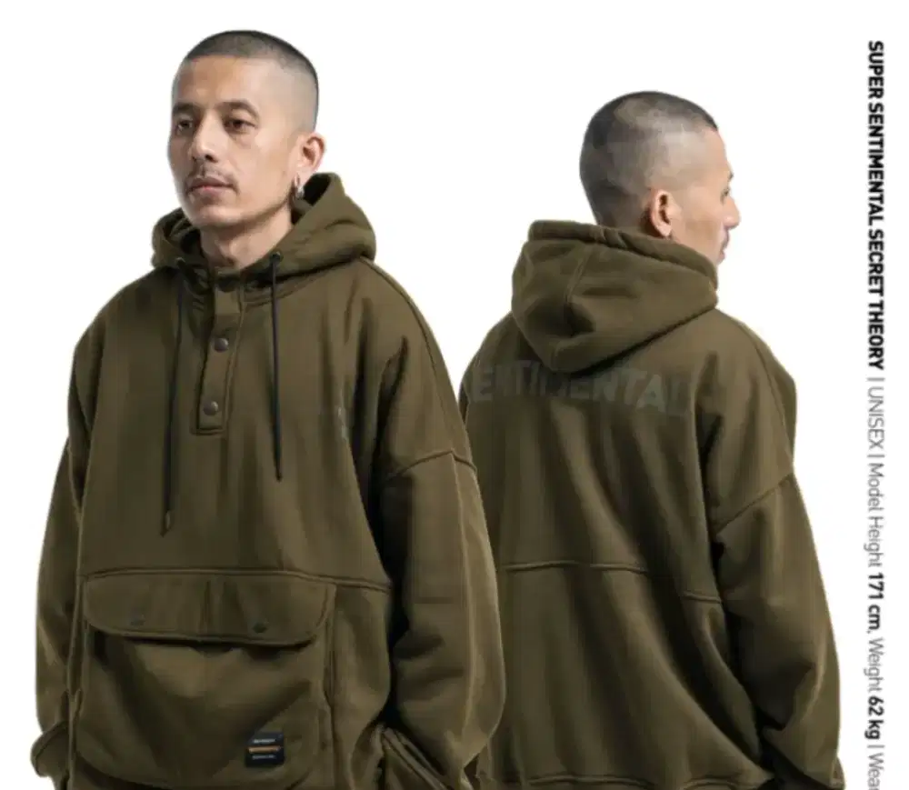 Jaket Hoodie dan cragoule