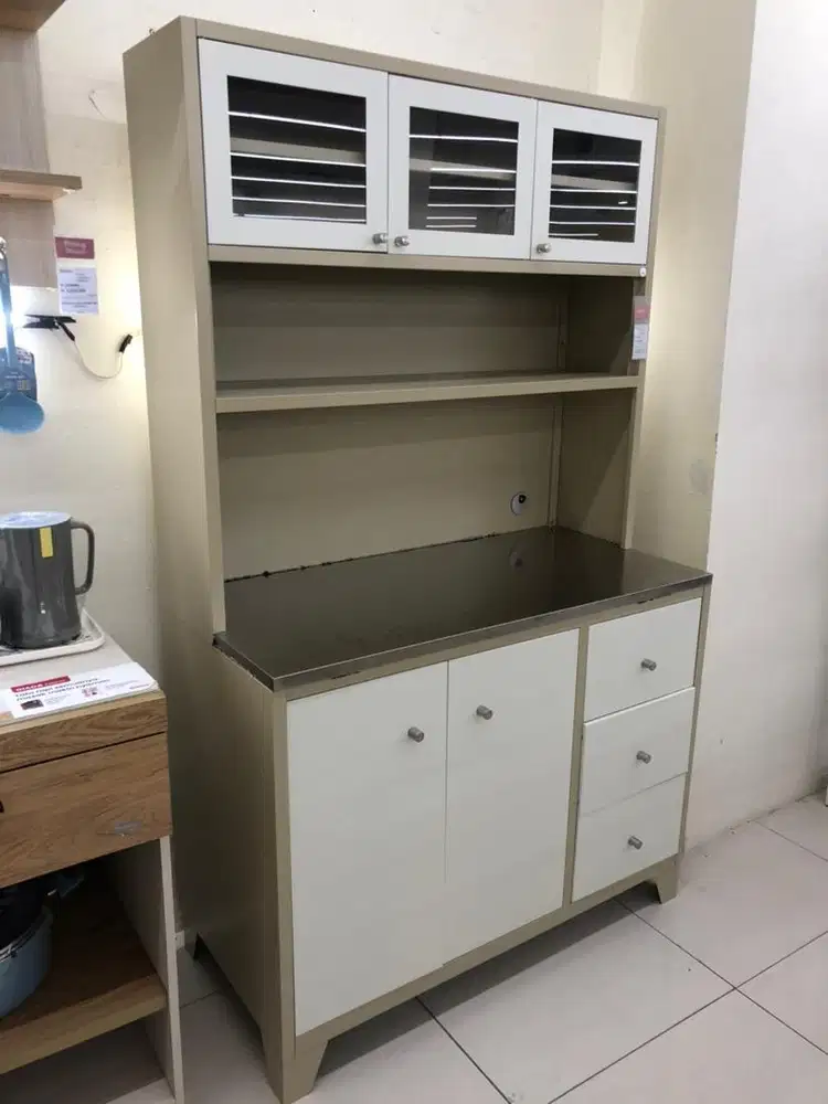 kitchen set bahan metal