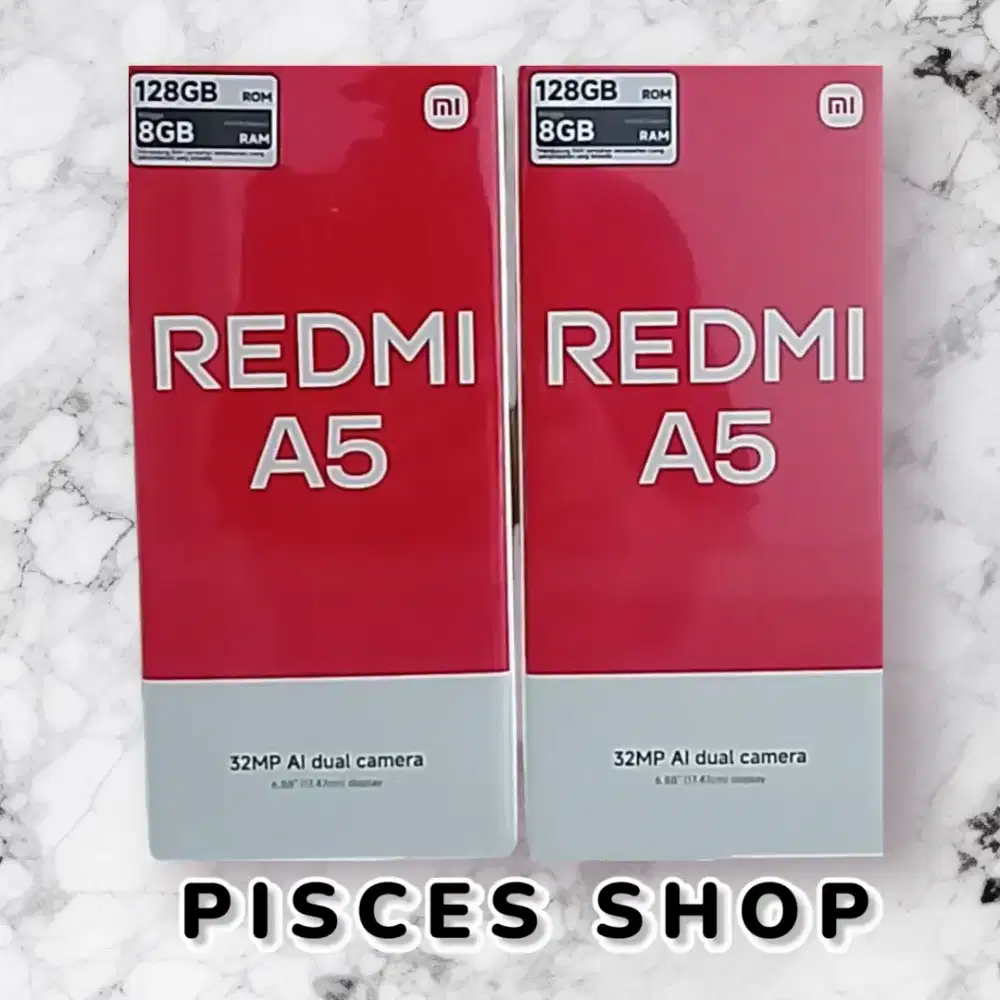 REDMI A5 RAM 4/128 NEW Segel Garansi Resmi 1 Tahun