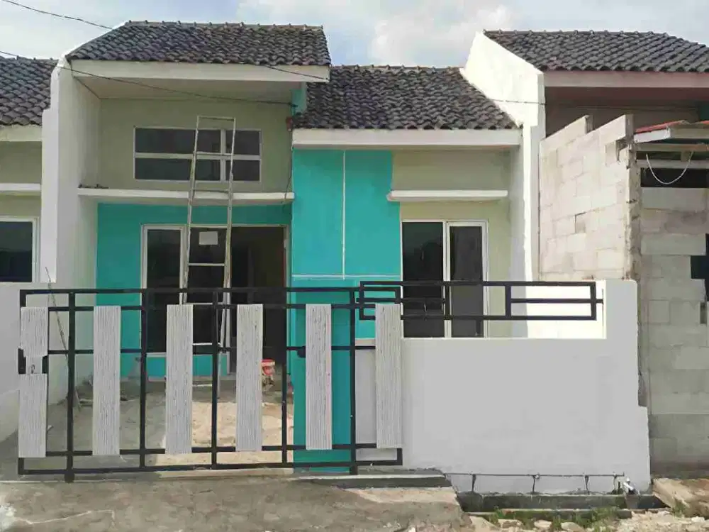RUMAH SUBSIDI SIAP HUNI, BELAKANG SUDAH RAPI DEPAN BONUS KANOPI