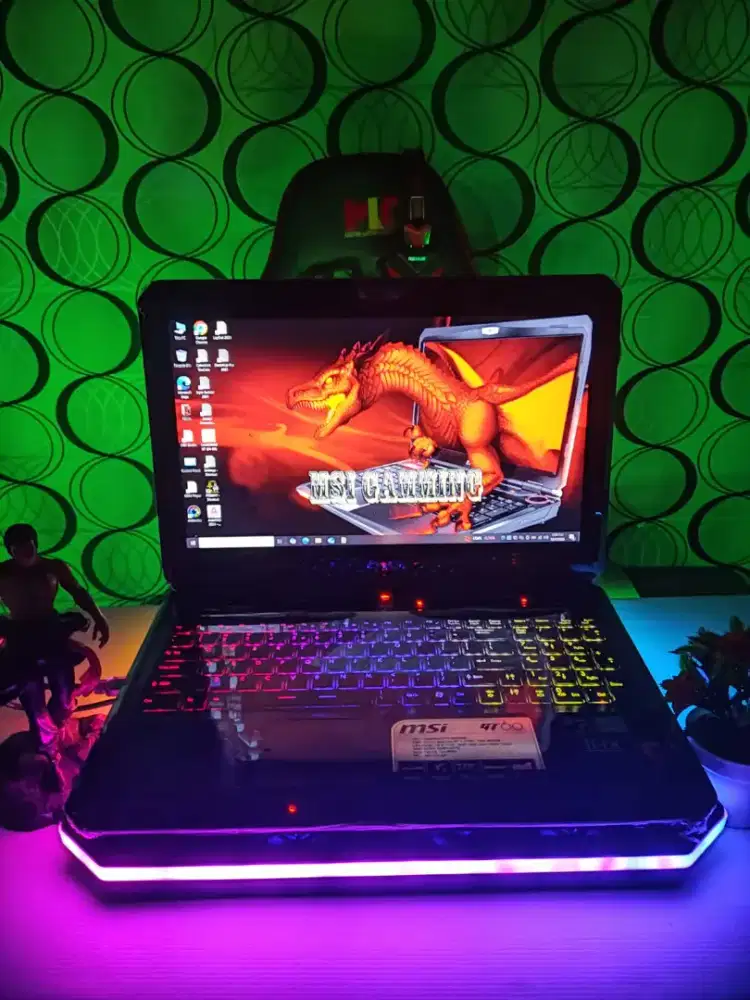 [RAM 20gb] Laptop Gaming MSI DOMINATOR GT60 Core i7 Ram 20Gb/Ssd +Hdd!