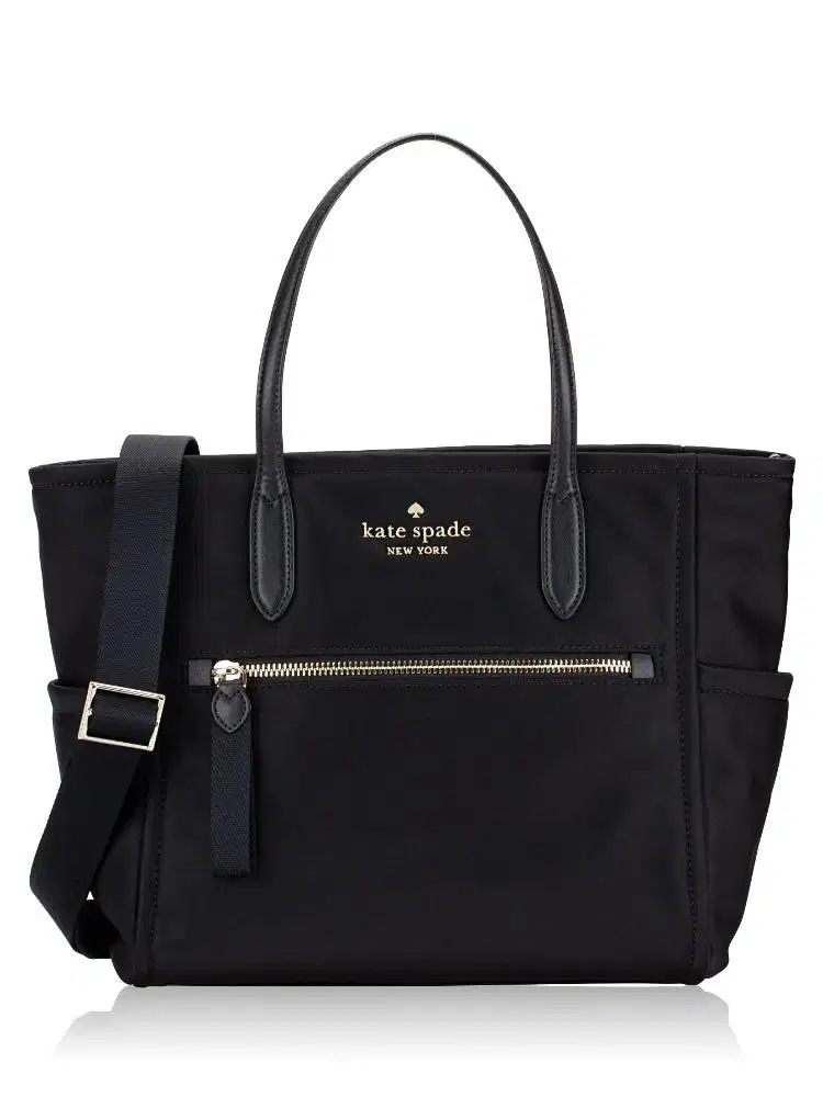 Kate Spade Chelsea Medium Satchel Nilon Hitam