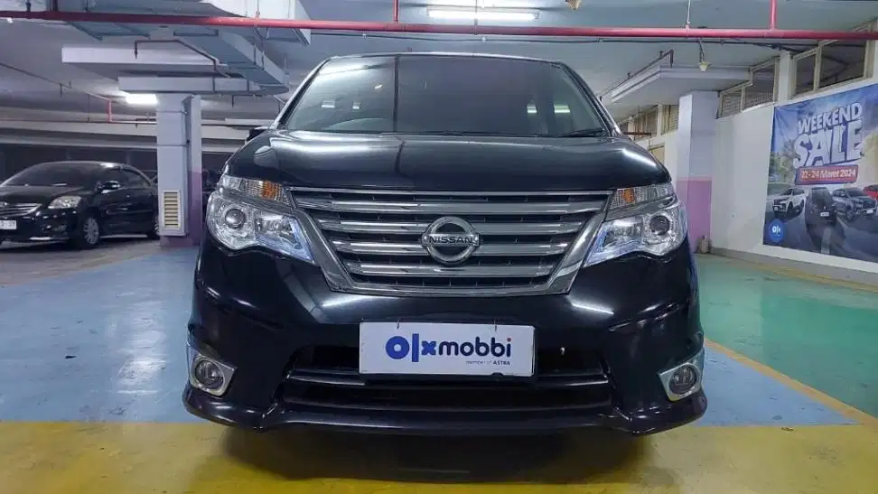 Pajak Pjg TDP 9JT Nissan Serena 2.0 Highway Star Bensin-AT 2017 Hitam