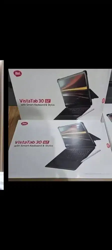 Tablet itel vista tab 30 GT bonus flipcase keyboard stylus pen