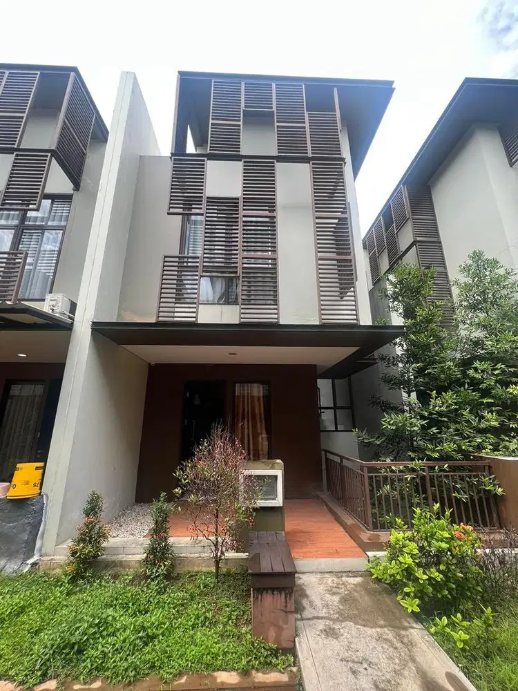 DISEWAKAN MURAH RUMAH DOUBLE DEKER BSD CITY